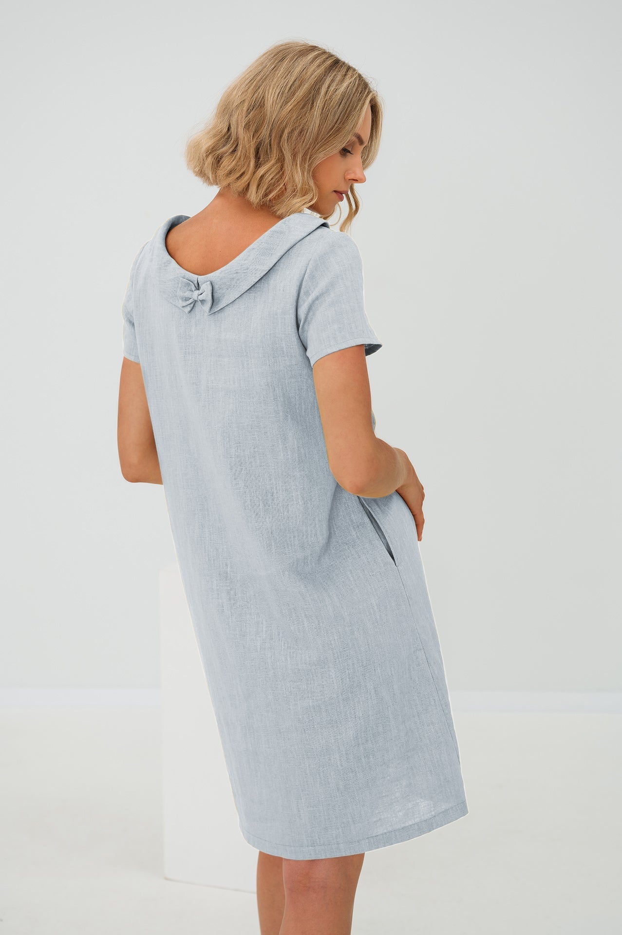 Sunny Comfort Linen Dress