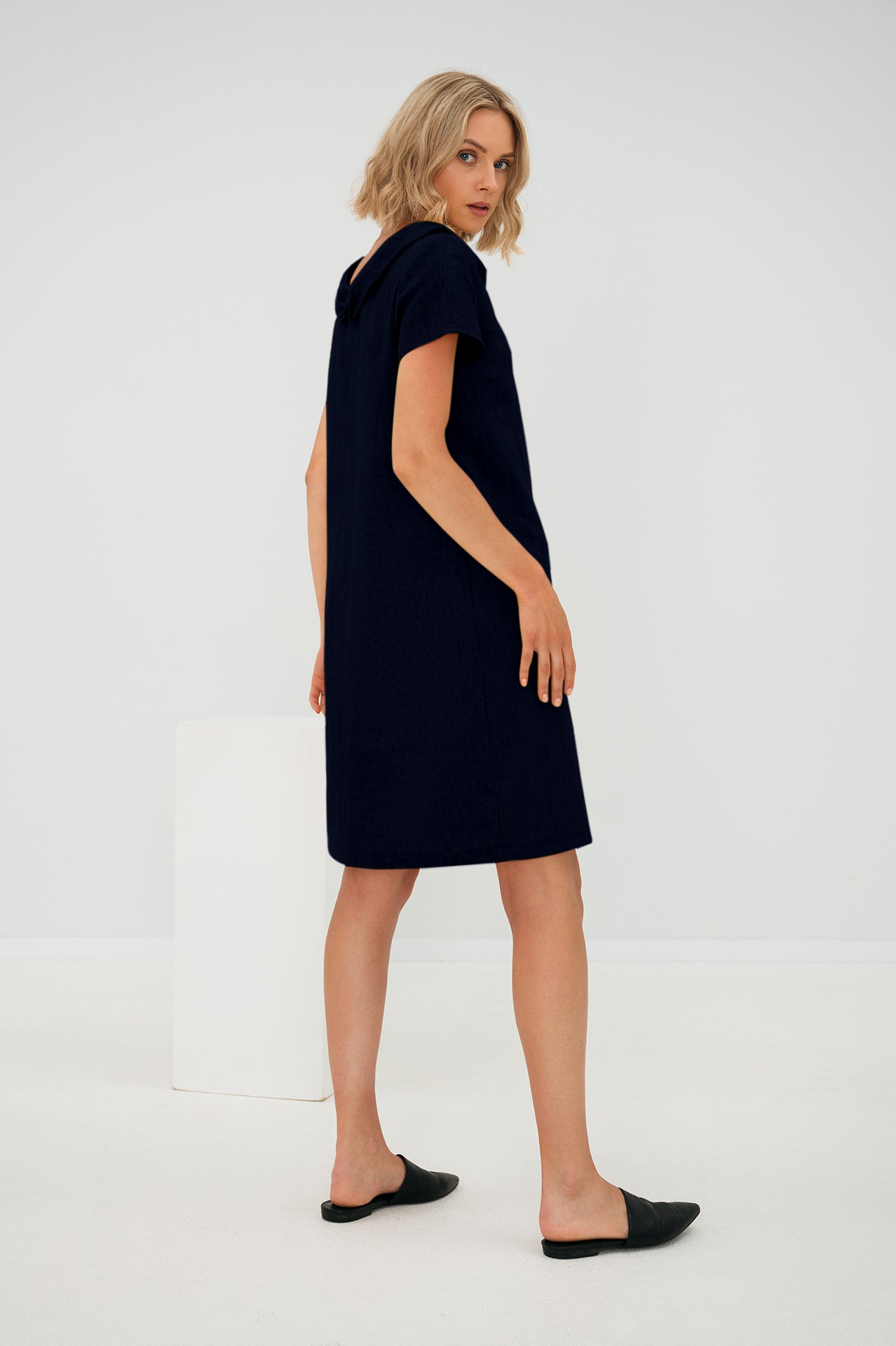 Sunny Comfort Linen Dress