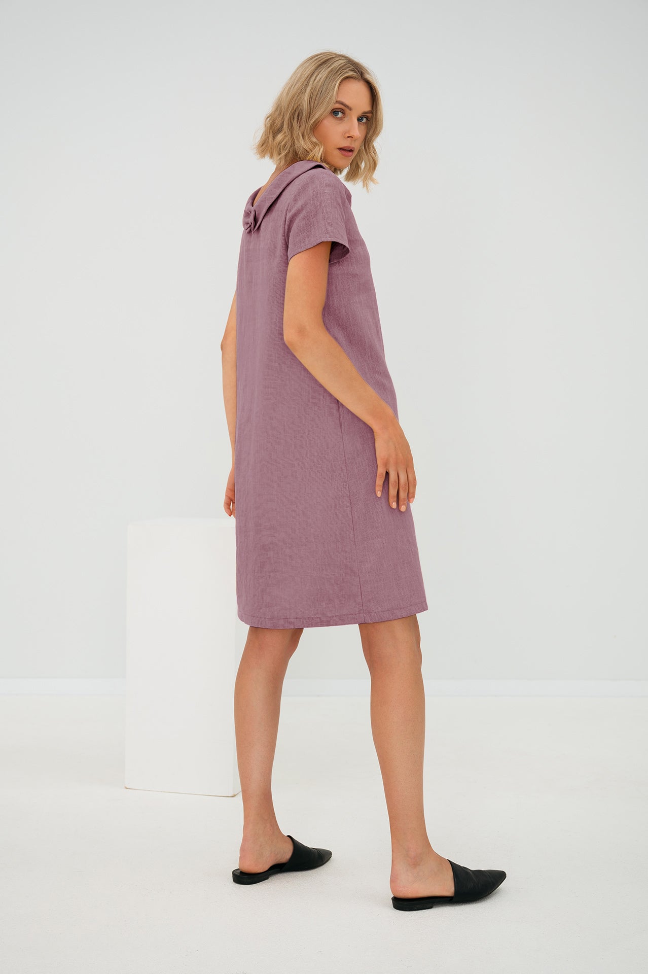 Sunny Comfort Linen Dress