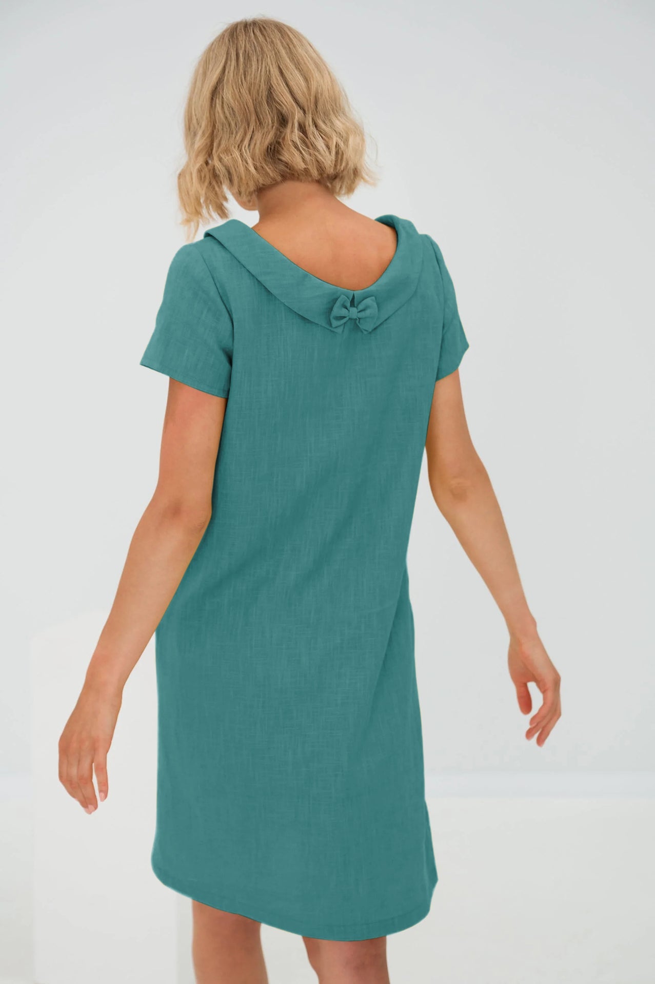 Sunny Comfort Linen Dress