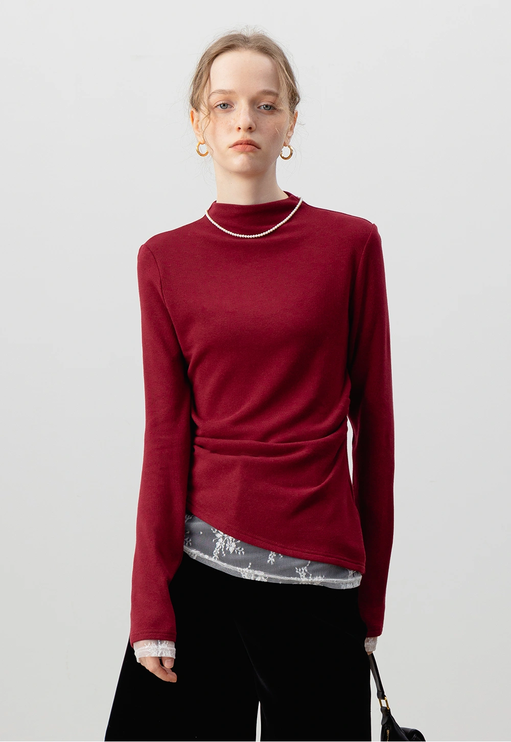 Chic Shoulder Elegance Top