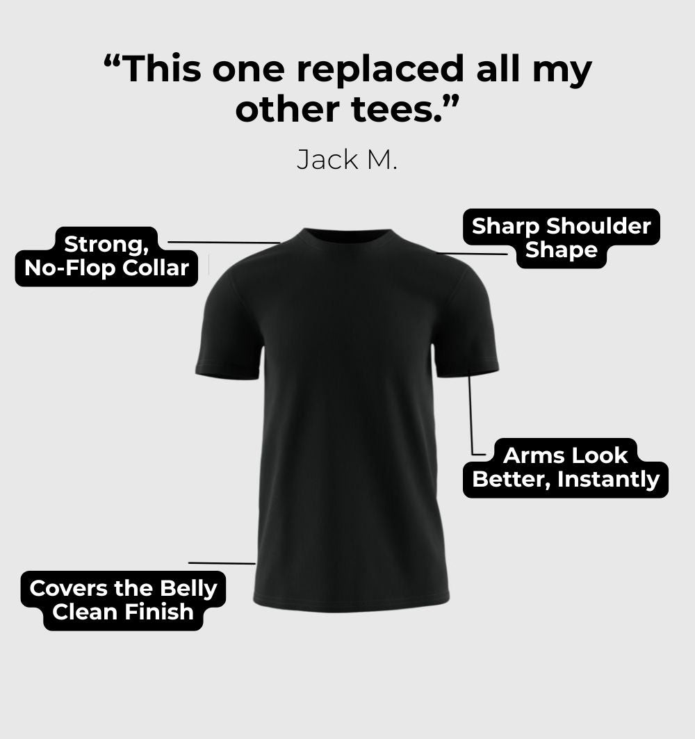 Core Fit Tee – Crew Neck