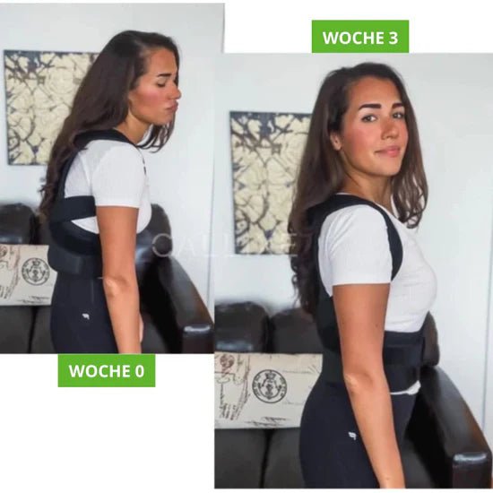 Posture Corrector relieves neck, shoulder and back pain.