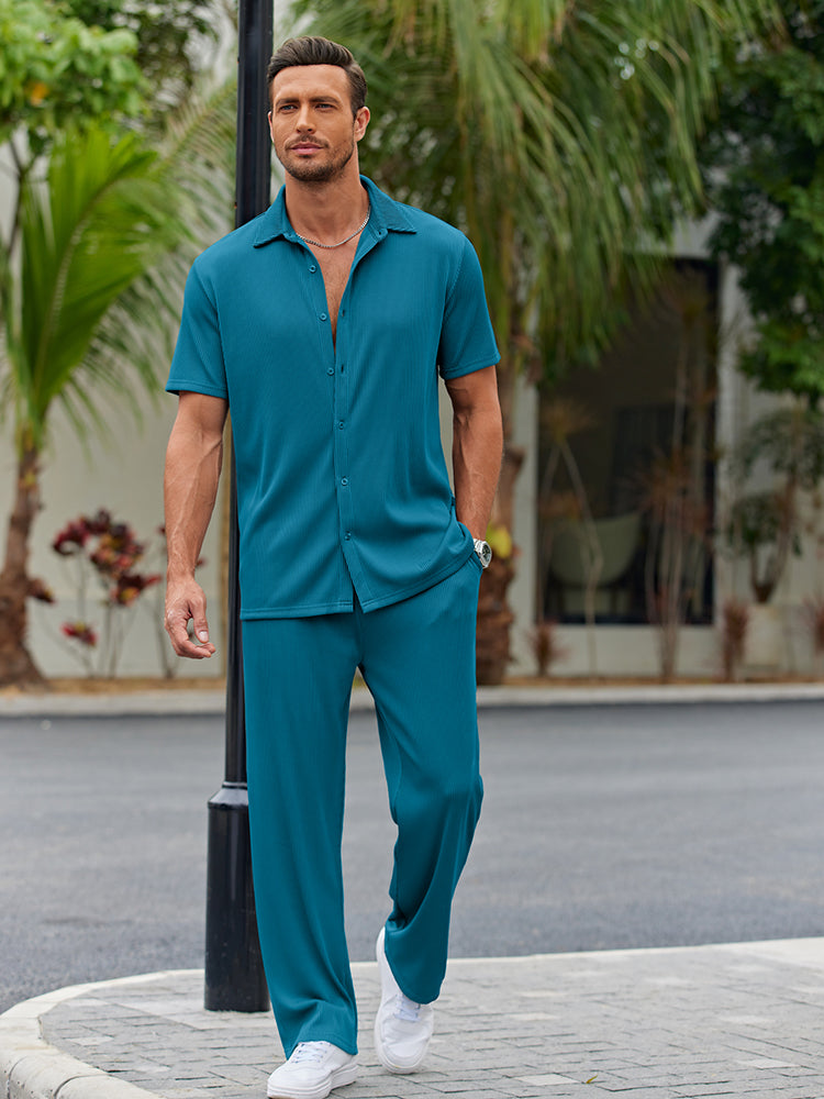 Comfort Fit Everyday Shirt Set