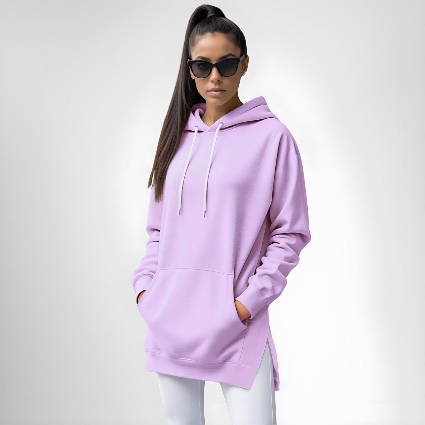 SnuggleFit Cozy Hoodie Dress