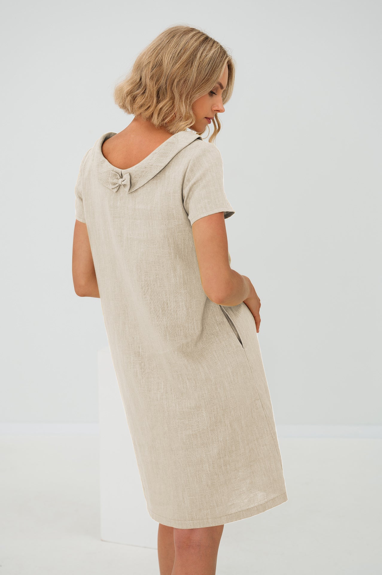 Sunny Comfort Linen Dress