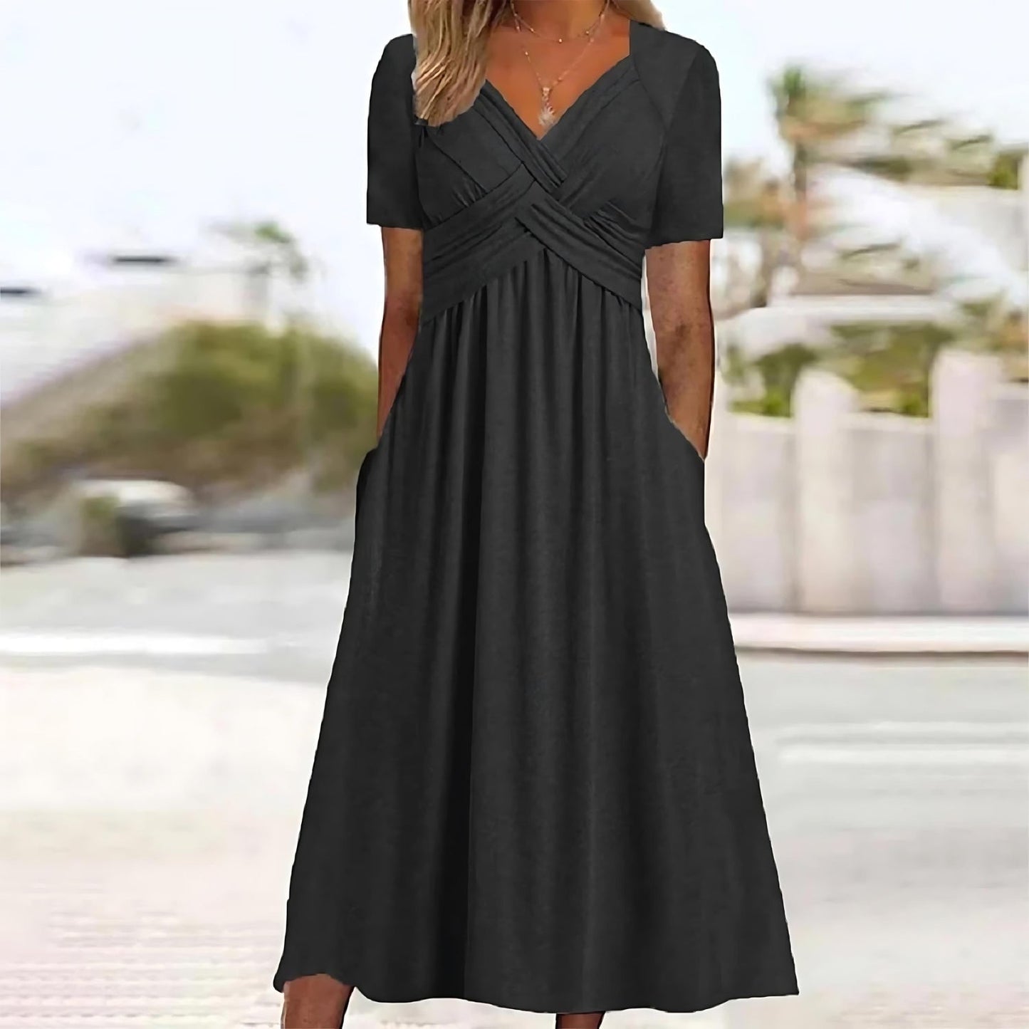 Women's Stylish Midi Dress