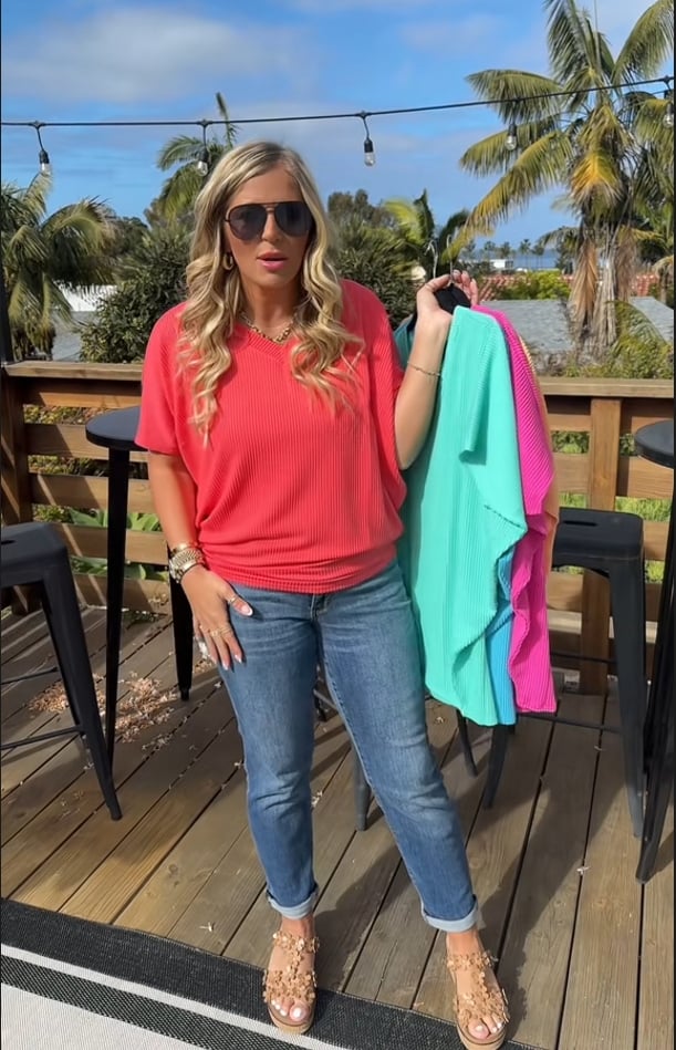 💥LAST DAY SALE💥-Take A Chance Top