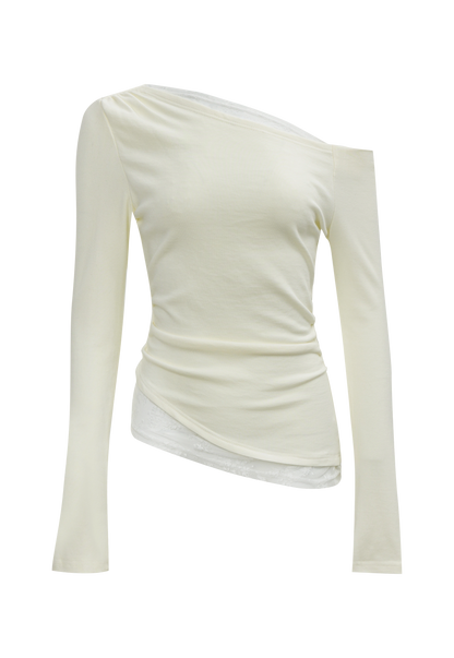 Chic Shoulder Elegance Top