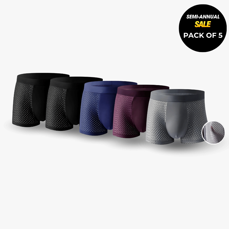 BAMBOO FIBRE BOXER SHORTS - FOR ALL-DAY COMFORT