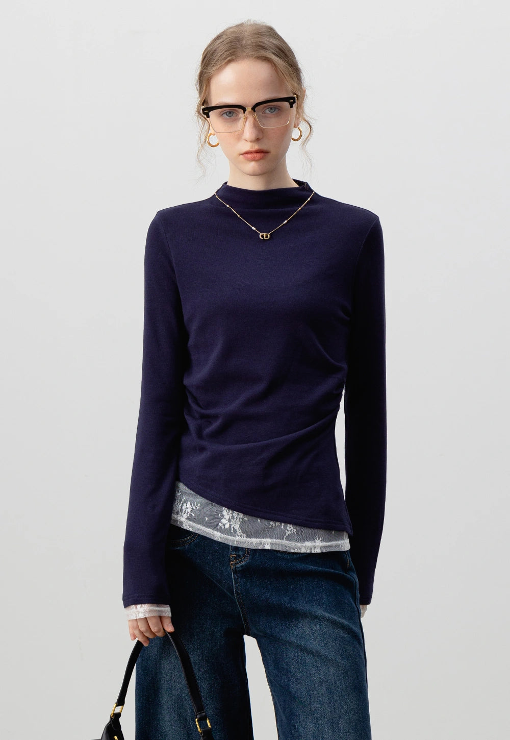 Chic Shoulder Elegance Top