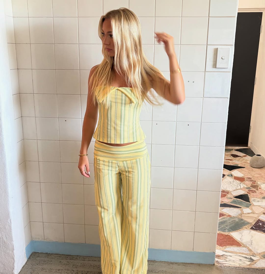 Jessy’s Cozy Striped Ensemble