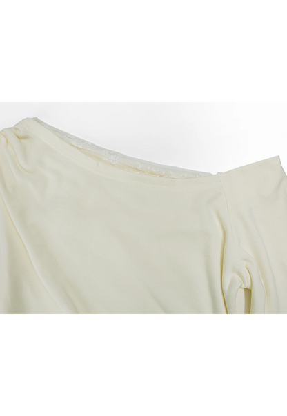 Chic Shoulder Elegance Top