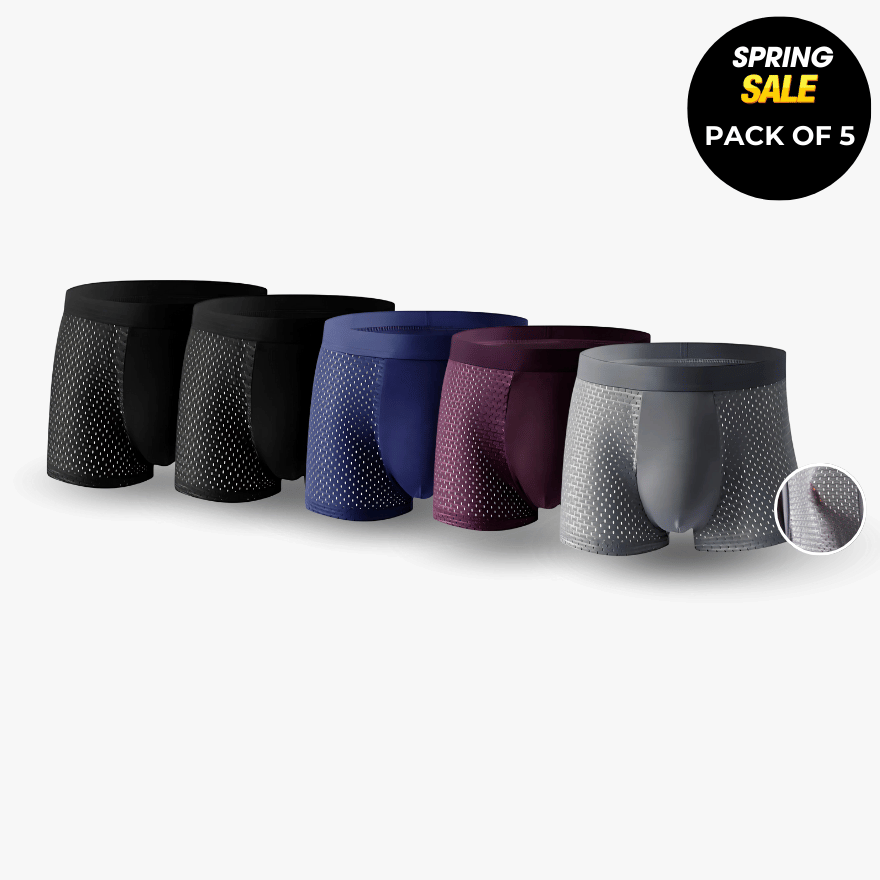 BAMBOO FIBRE BOXER SHORTS - FOR ALL-DAY COMFORT