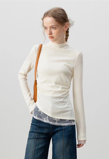 Chic Shoulder Elegance Top