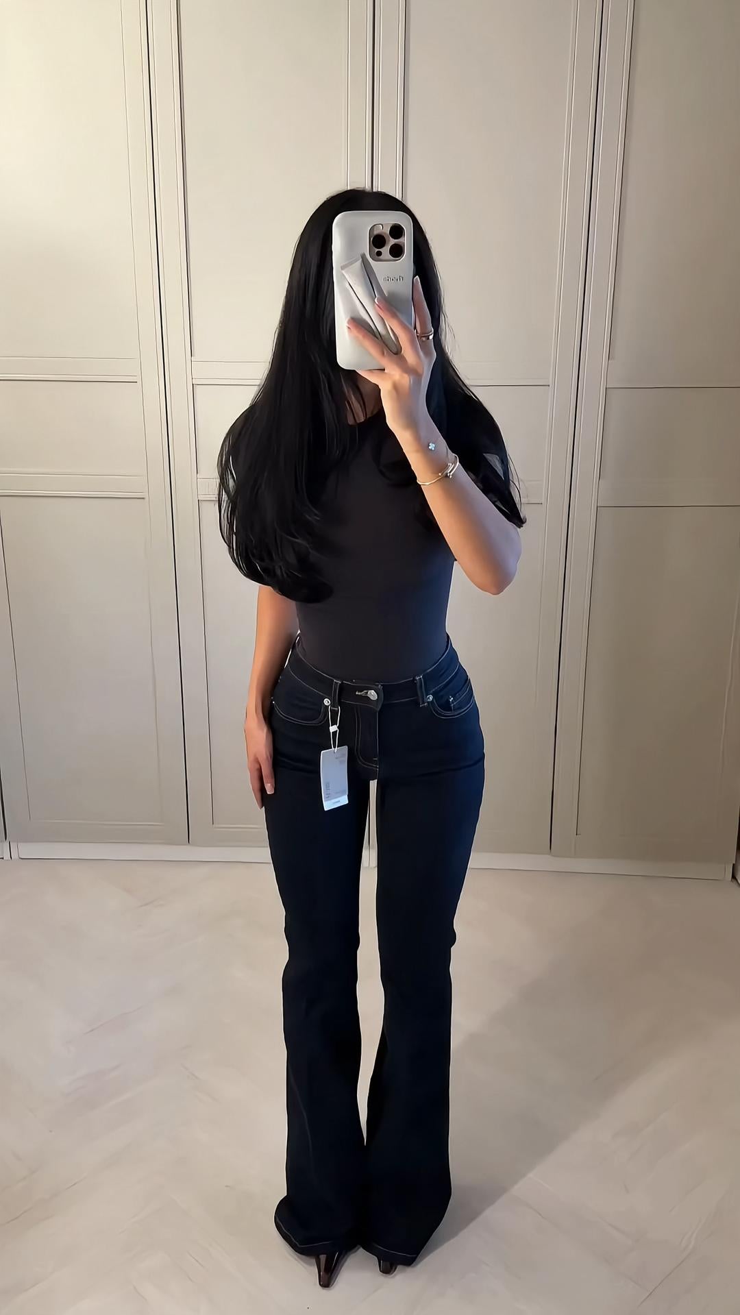 Low Waist Flair Jeans